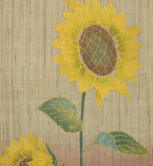 Japanese-style modern tapestry (sunflowers)