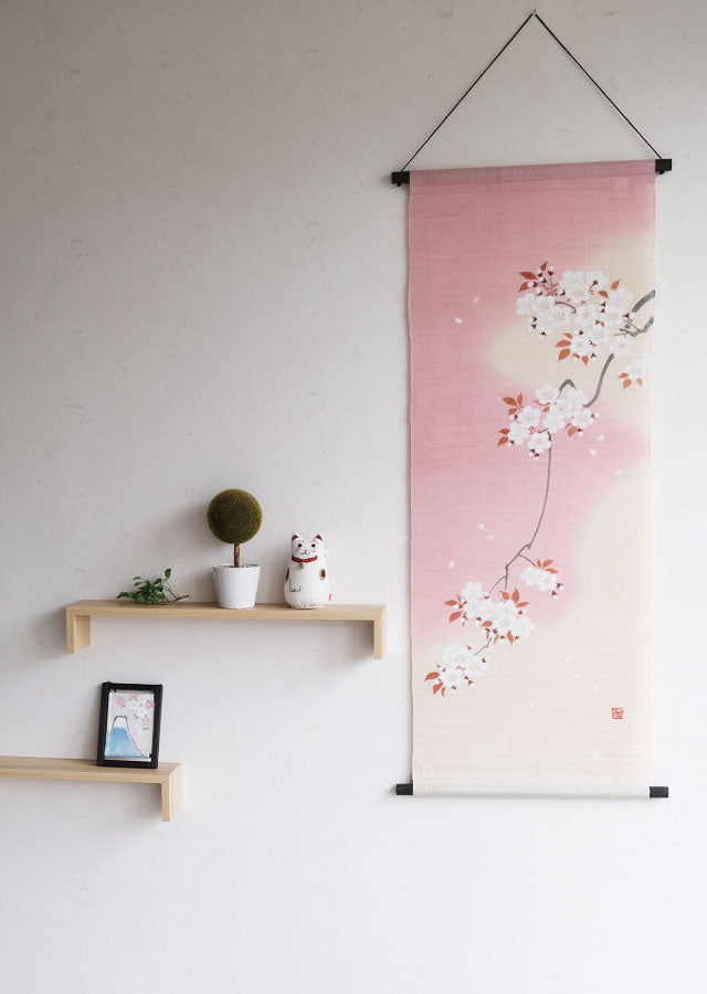 Japanese-style modern tapestry (yoshino cherry blossom) yoshinosakura