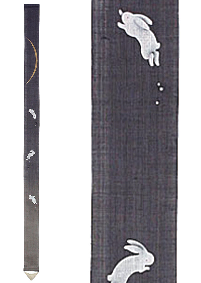 細タペストリー(はねうさぎ)