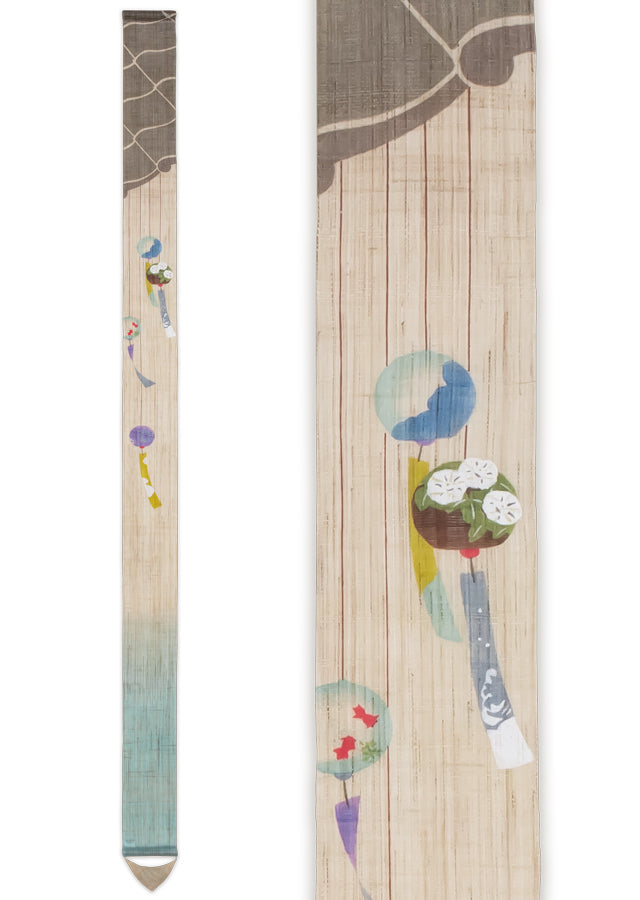 細タペストリー(風鈴)