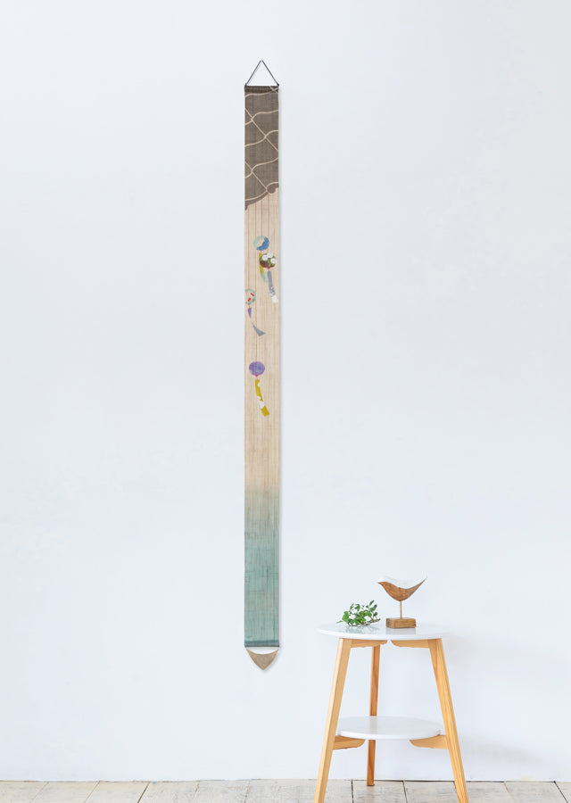 細タペストリー(風鈴)