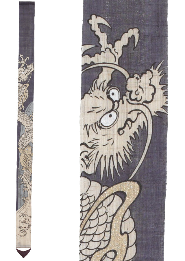 細タペストリー(登竜門)子供の日