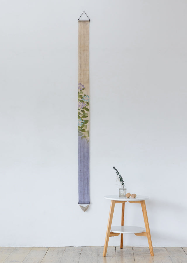 細タペストリー(額紫陽花)