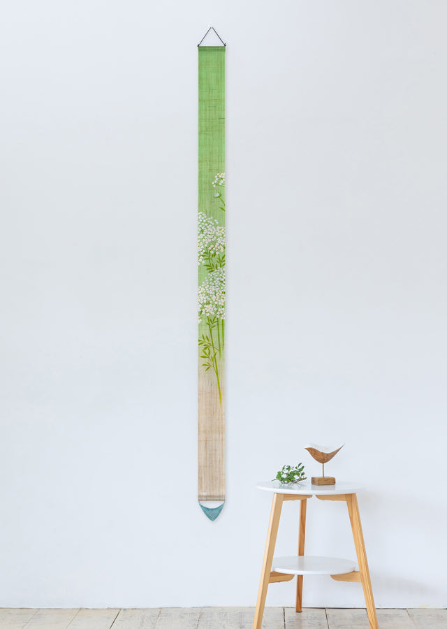 細タペストリー(レースフラワー)