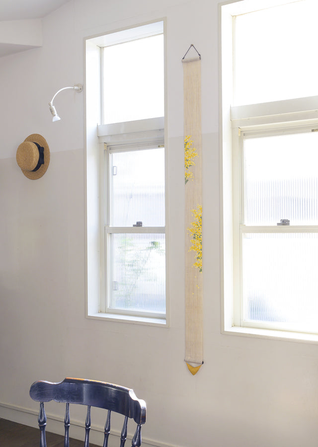 細タペストリー(ミモザ)