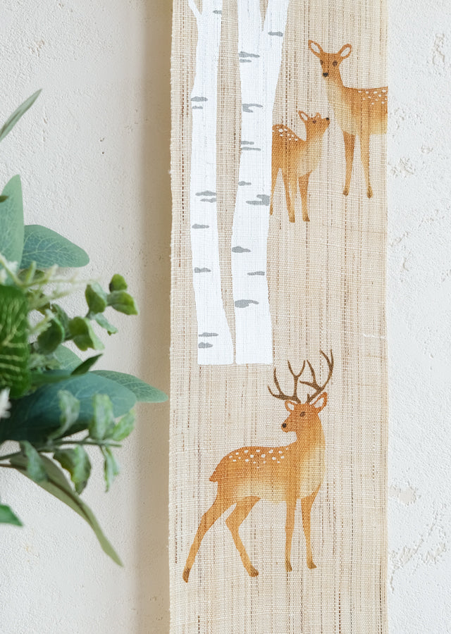 細タペストリー(白樺の森)