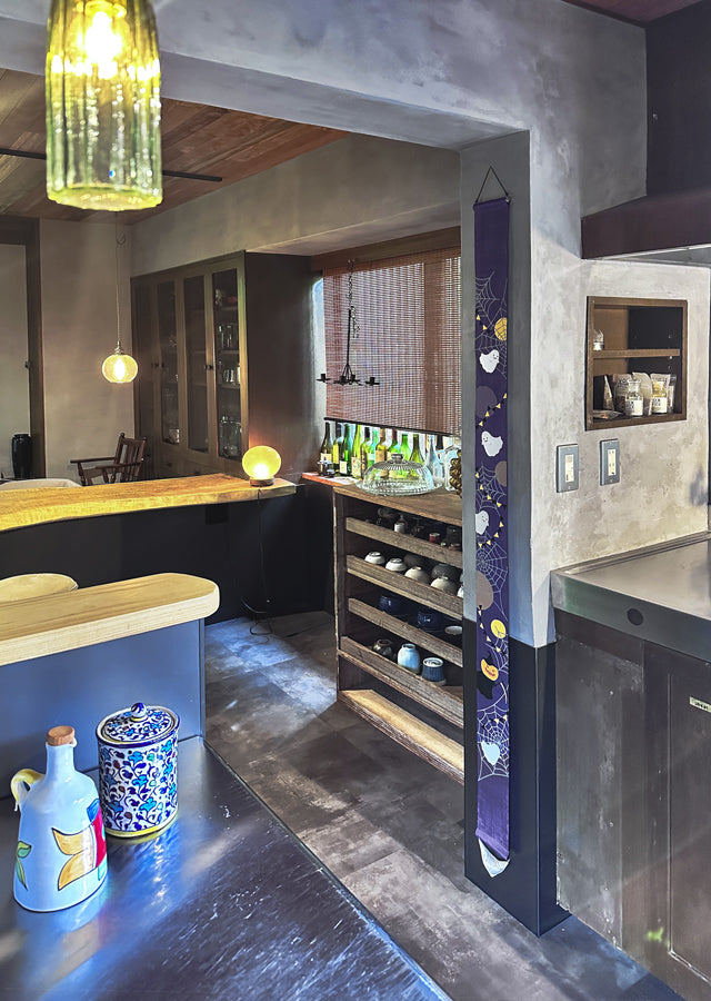 細タペストリー(ハロウィンパーティー)