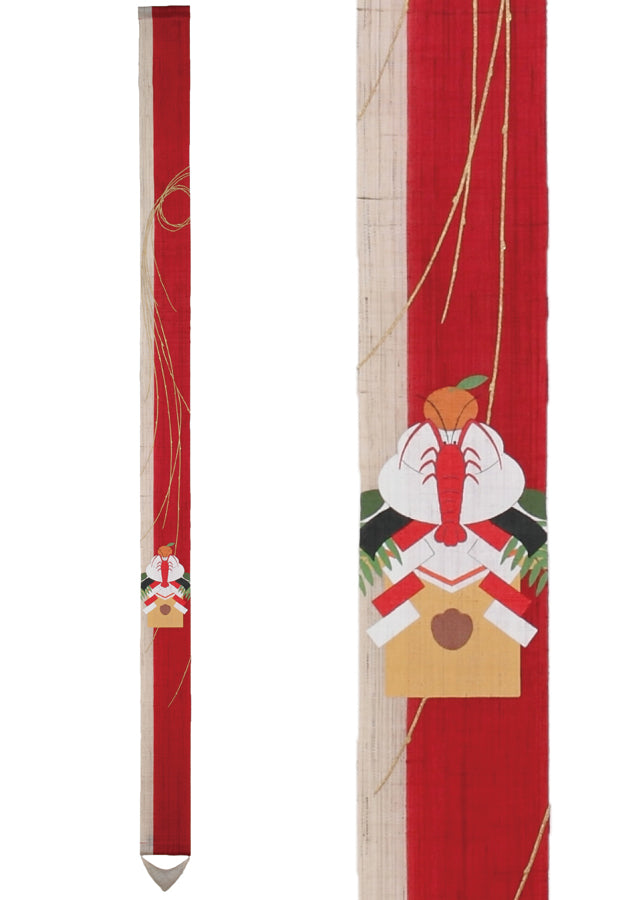 細タペストリー(代々長寿)