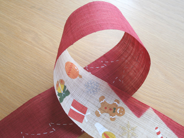 細タペストリー(クリスマスツリー)