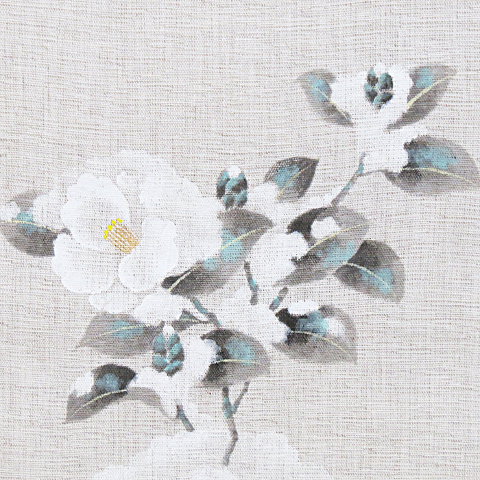 麻のれん(雪椿)