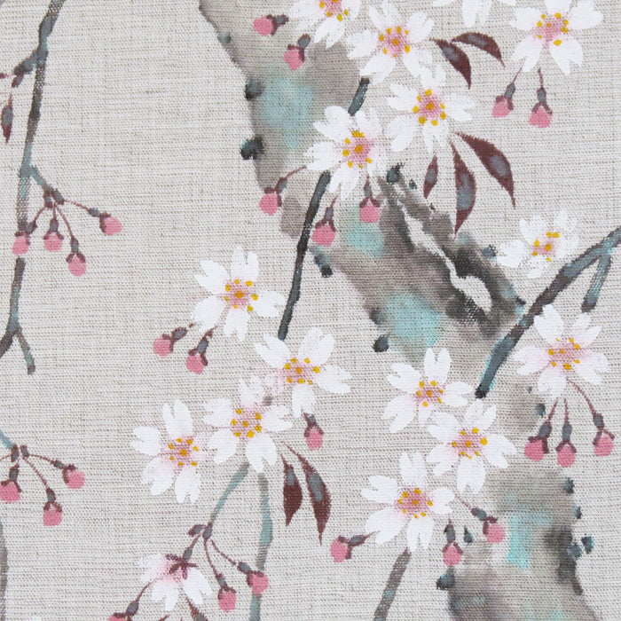 麻のれん(枝垂桜図)