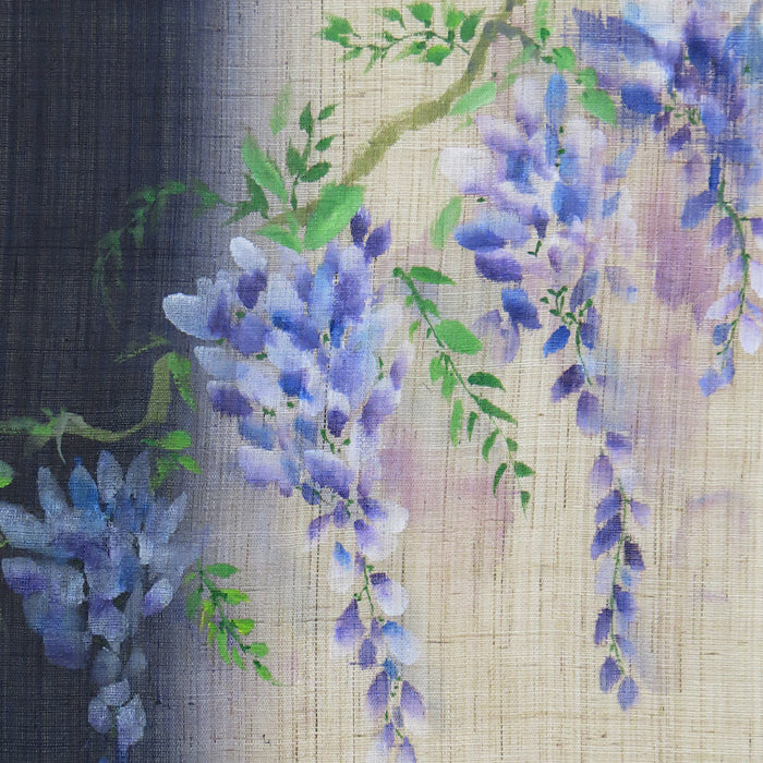 和風モダンタペストリー(藤の花)