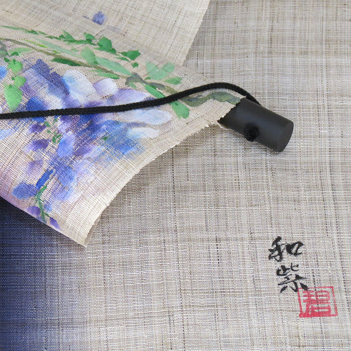 和風モダンタペストリー(藤の花)