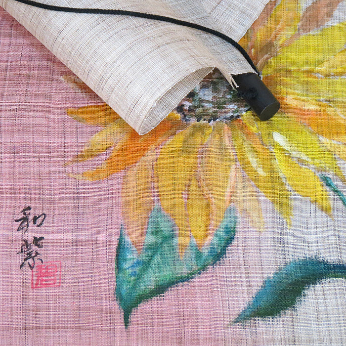 和風モダンタペストリー(向日葵)