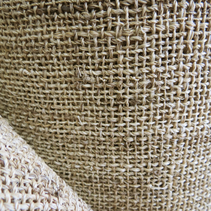 Handwoven linen fabric, No. 14 (thick thread weave), 45cm wide