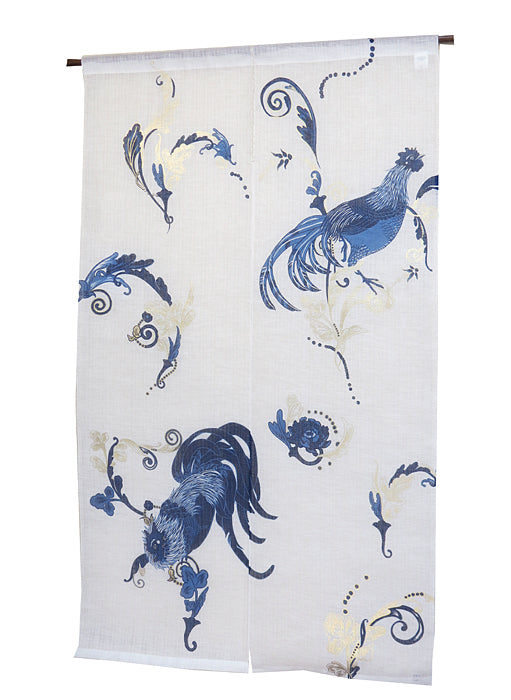 Hemp curtain (double chicken)soukei