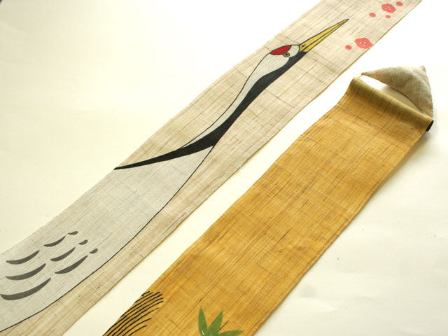 細タペストリー(鶴亀千万)