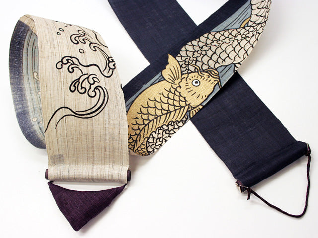 細タペストリー(登竜門)子供の日