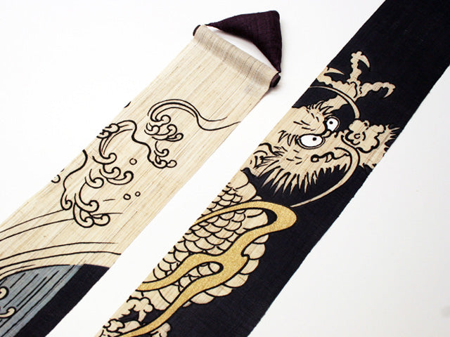 細タペストリー(登竜門)子供の日