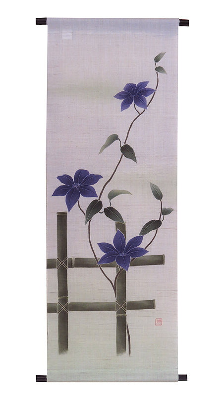 Japanese-style modern tapestry (iron wire on the fence) kakine ni tessen /made-to-order