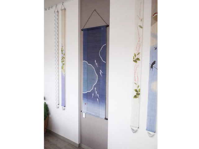 Japanese-style modern tapestry (Japanese killifish) medaka