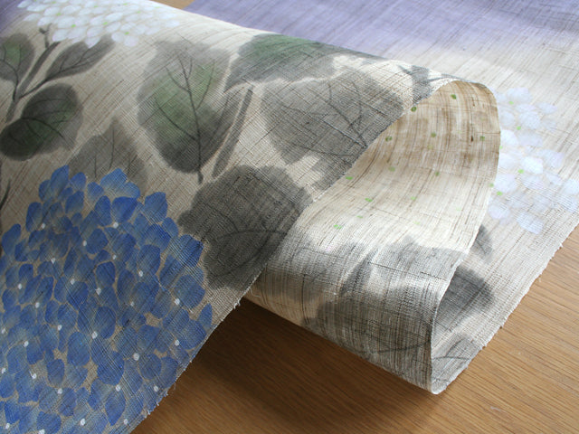 Japanese-style modern tapestry (Temari hydrangea) temari azisai