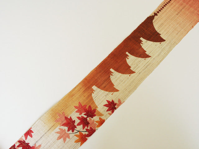 細タペストリー(五重塔・秋)