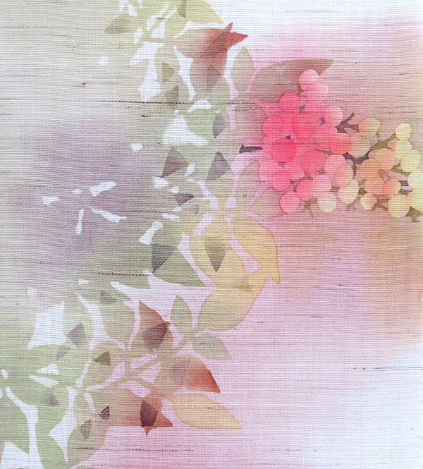 和風モダンタペストリー(南天)