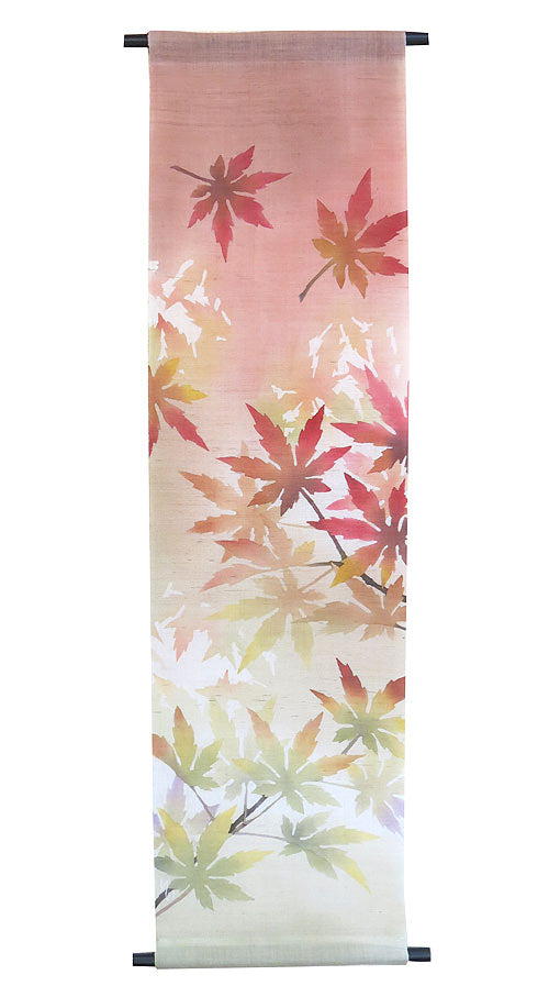 Modern Japanese Tapestry (Autumn Leaves)