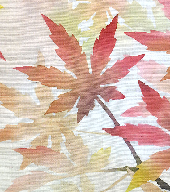 和風モダンタペストリー(紅葉)