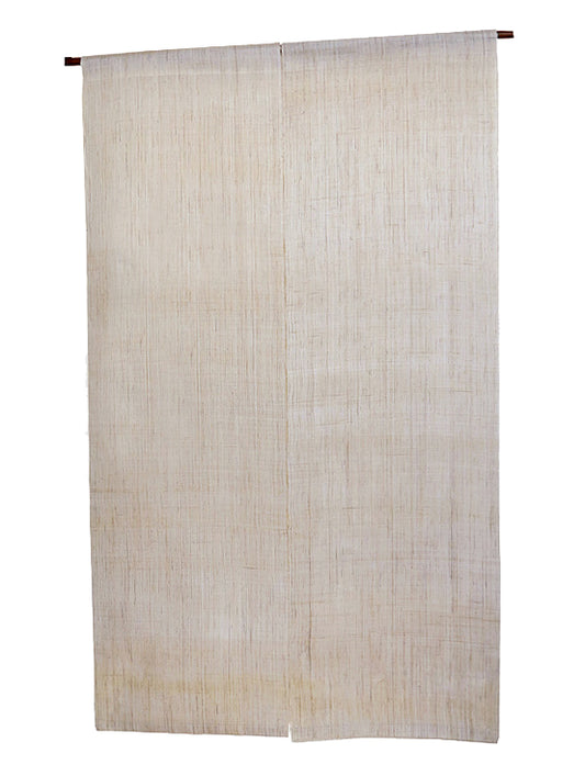 Plain hemp noren (unbleached)