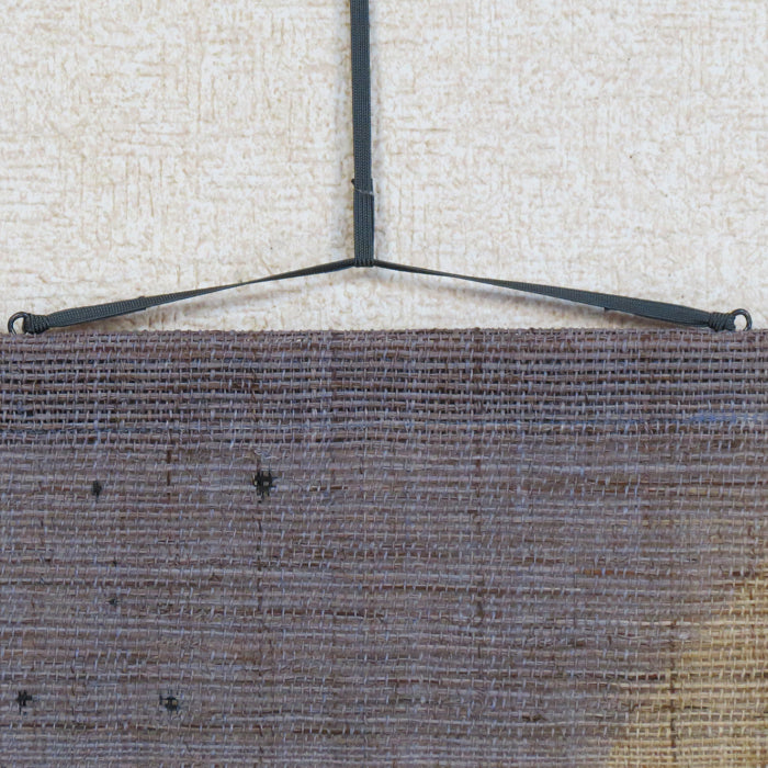 和風モダンタペストリー(半月紫夢)掛け軸型