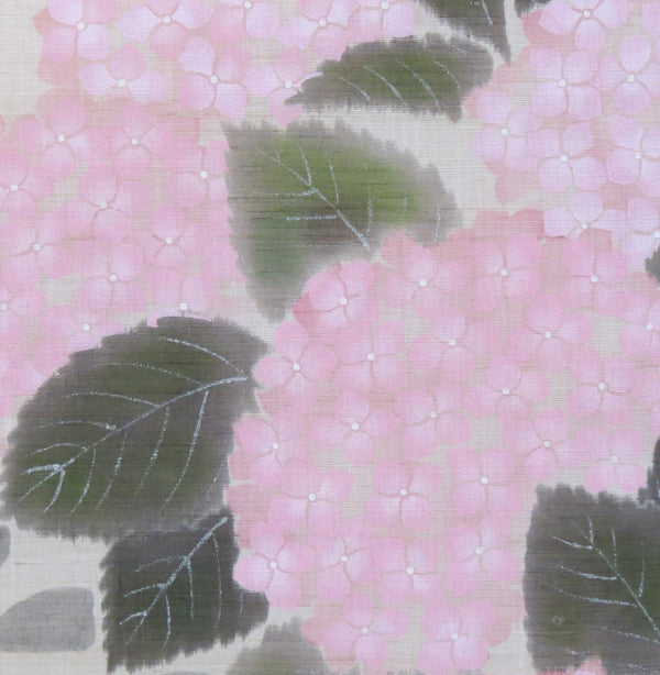 麻のれん(紫陽花小径)