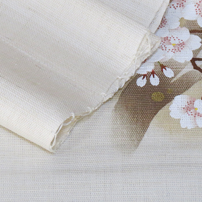 麻のれん(桜)