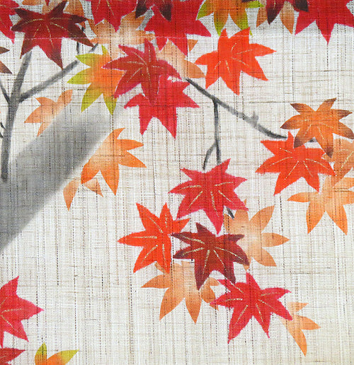 Hemp Curtain (Festival of Autumn Leaves) momizi no utage