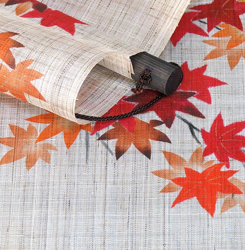 Hemp Curtain (Festival of Autumn Leaves) momizi no utage
