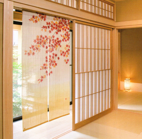 Hemp Curtain (Festival of Autumn Leaves) momizi no utage