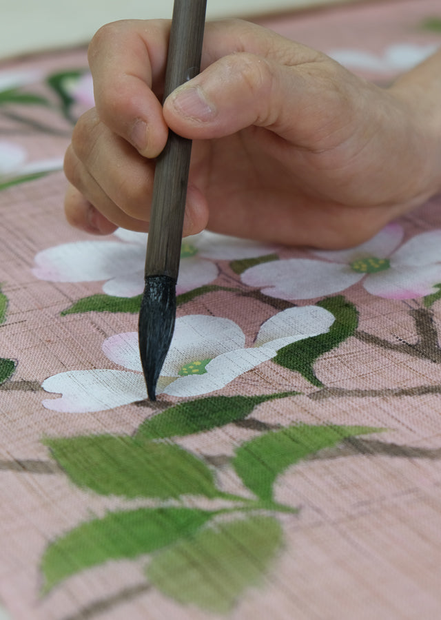 麻のれん(はなみずき)