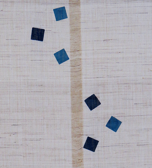 麻のれん(ジクザグ藍)