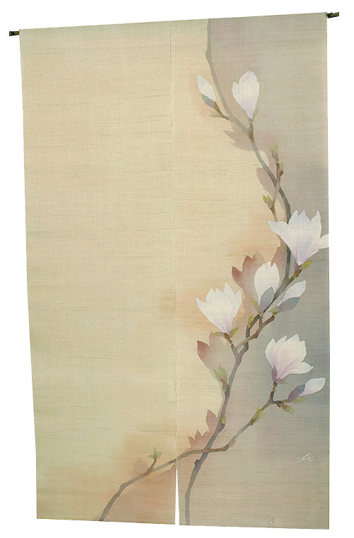 Linen curtain (early spring) / Kasane Kobo /Build-to-Order/30 days.