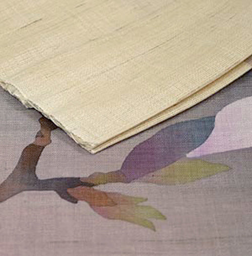 麻のれん (早春)/ かさ音工房(受注制作)