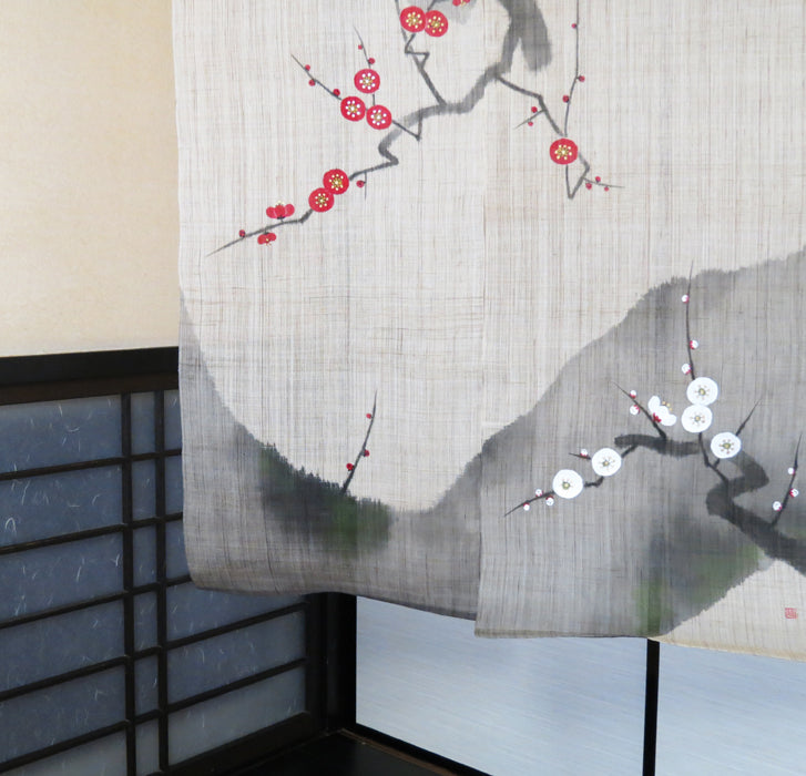 麻のれん(龍枝梅)
