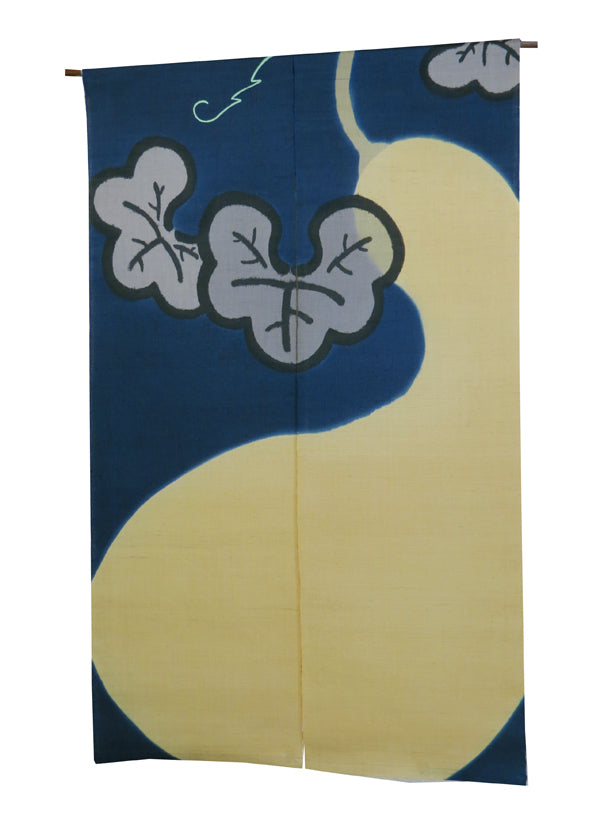 Hemp noren (chest of drawers) somewake hyotan