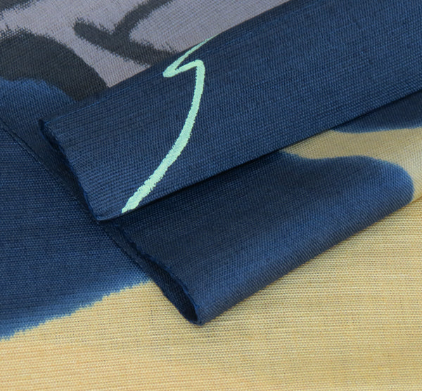 Hemp noren (chest of drawers) somewake hyotan