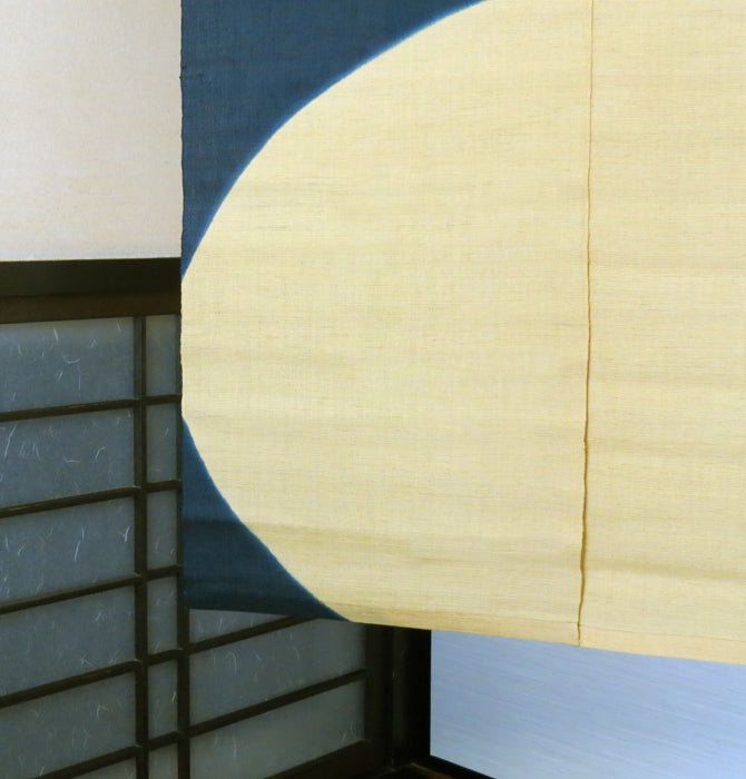 Hemp noren (chest of drawers) somewake hyotan