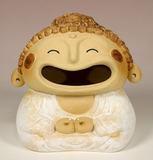 Ceramic doll (Wahaha Buddha)