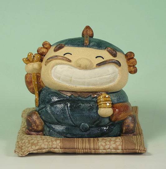 Ceramic doll (Ihihi no Bishamon) Cushion patterns assorted