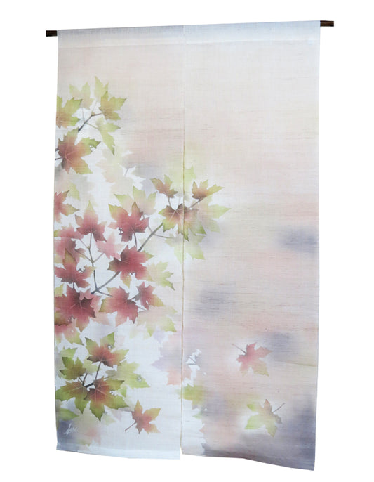 Linen curtain (maple) / Kasaoto Kobo / Made to order