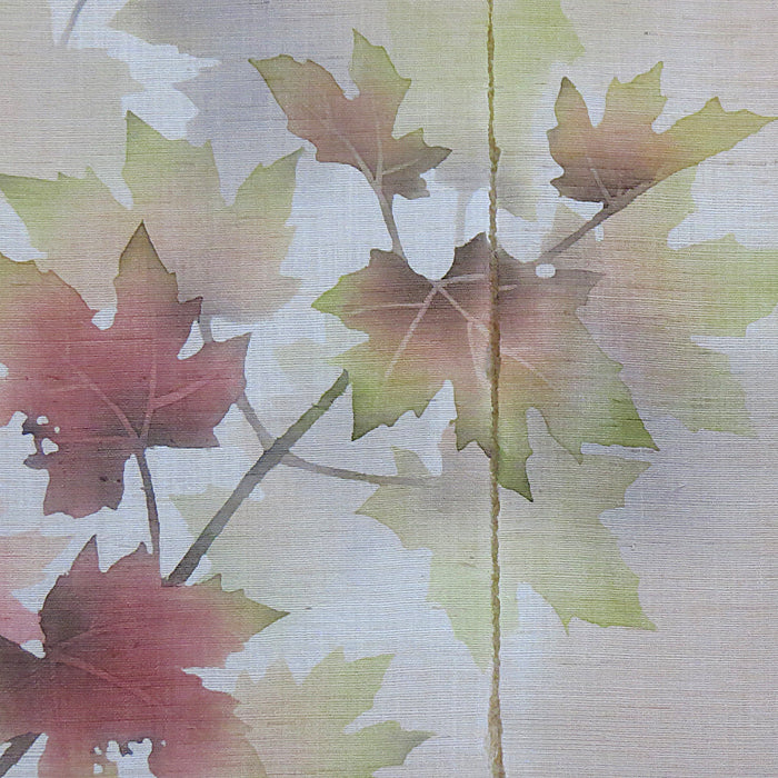 麻のれん (楓)/ かさ音工房/受注制作