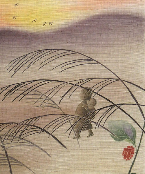 Japanese-style modern tapestry (red dragonfly) akatonbo /made to order